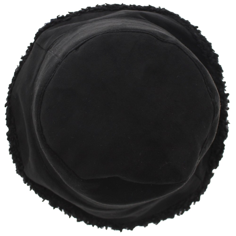 Zac's Alter Ego - Black Suede Chapeau de seau - Multicolore